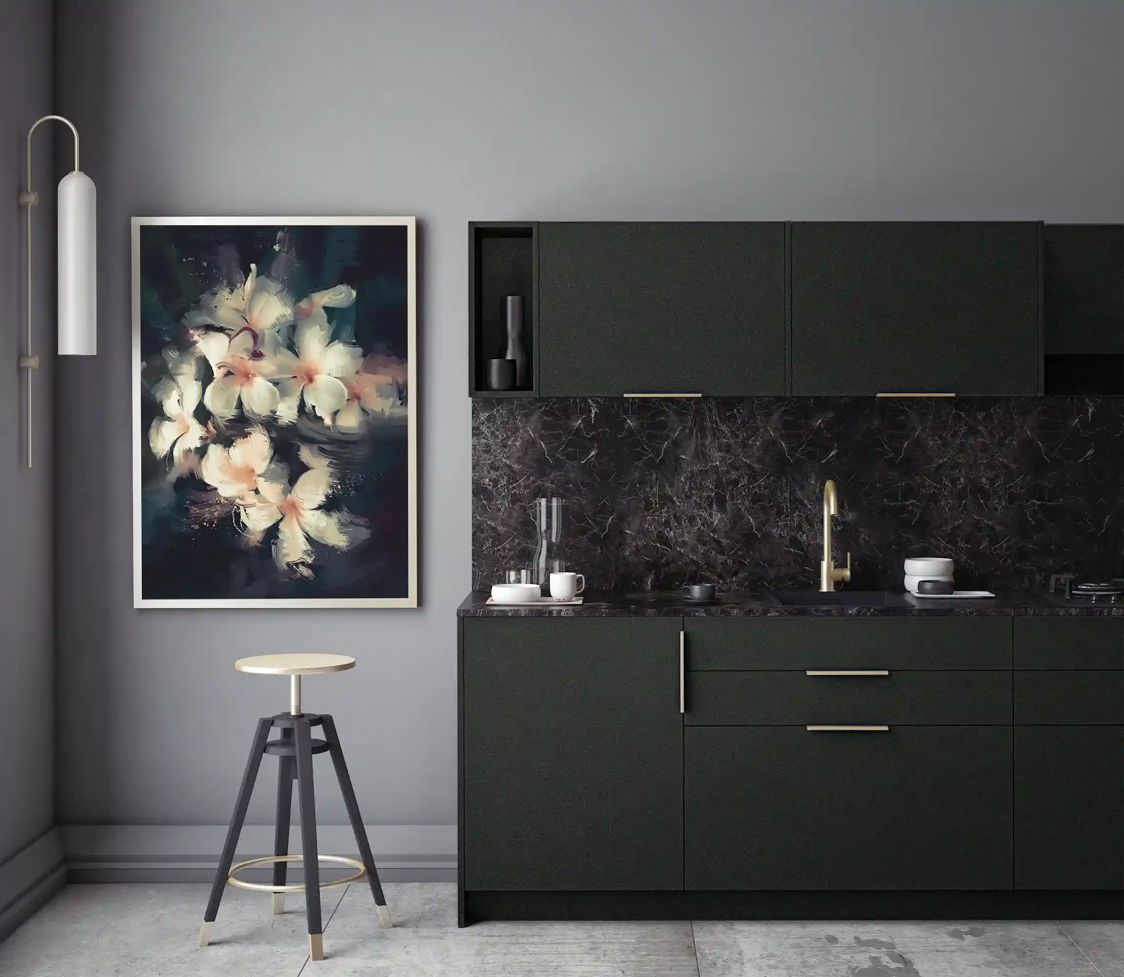 Black Texture finish